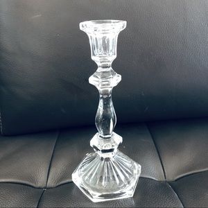 Crystal Clear Candle Holder